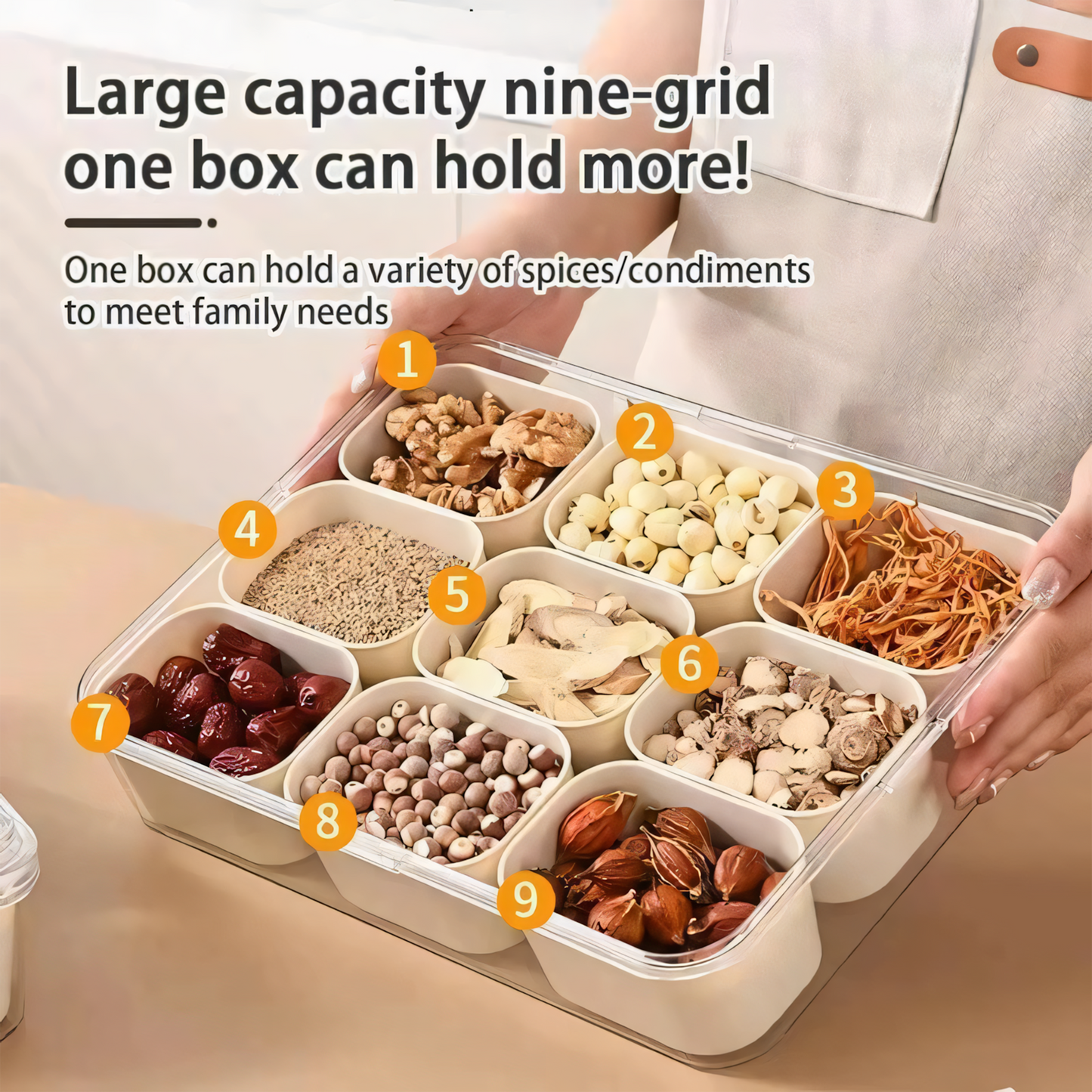 Airtight Masala Organizer