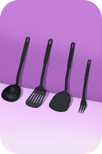 Plastic Spatulas and Spoons